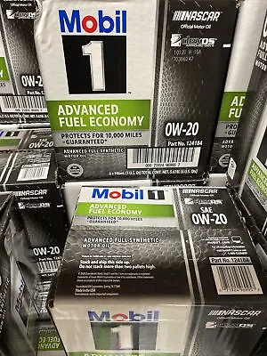 Mobil 1 Motor Oil Grade 1 Synthetic 0W-20 1 Qt. Each. 6-Pack • $79.95