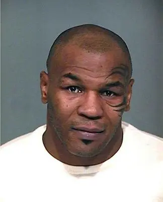 MIKE TYSON MUGSHOT GLOSSY POSTER PICTURE PHOTO BANNER Boxer Heavyweight 3953 • $44.99