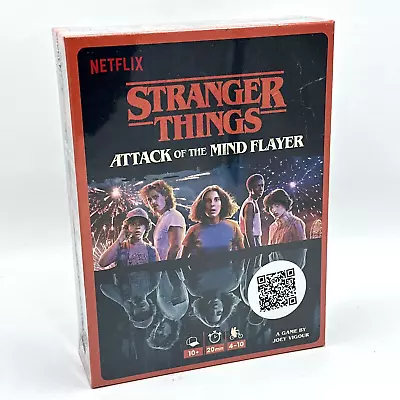 $19.95 • Buy NEW Netflix Stranger Things: Attack Of The Mindflayer Family Card Game SEALED