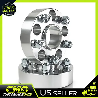 2x Wheel Spacers ¦ 5x114.3 To 5x114.3 ¦ 12x1.5 ¦ 67.1 Cb ¦ 38mm 1.5 Inch Thick • $59.95