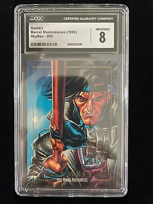 1992 Marvel Masterpieces - Gambit - CGC 8 NEAR MINT • $14.99