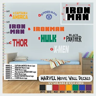 MARVEL Movie Wall Decals • $10.87