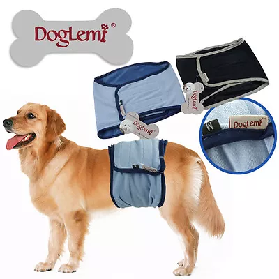 $8.75 • Buy Male Dog Puppy Nappy Diaper Belly Wrap Band Sanitary Pants Underpants XS-XL 