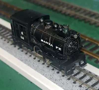 N Scale Bachmann Santa Fe 0-4-0 Tank Steam Engine For Parts Or Restoration • $27