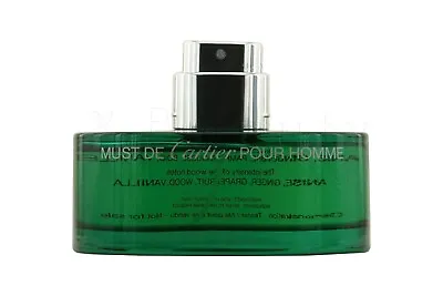 Must De Cartier Pour Homme Essence By Cartier 3.3oz /100ml Eau De Toilette Spray • $299.99