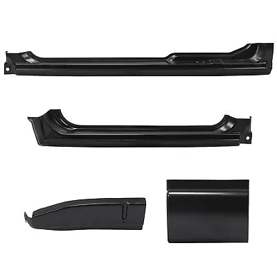 4PCS  Rocker Panels+Cab Corners For 94-04 Chevy S10 GMC Sonoma Extended Cab 3 DR • $227.05