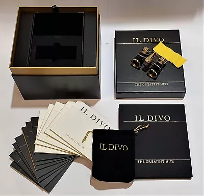 IL DIVO – The Greatest Hits 7 X CD + 5 X DVD Binocular + Book BOX SET NEW SEALED • £75