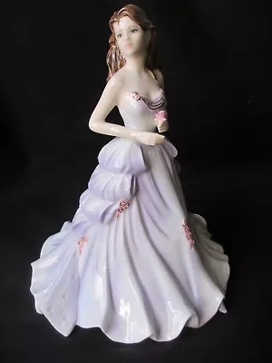 Coalport  Large Figurine Happy Anniversary Designed By Jack Glynn Perfect • £118