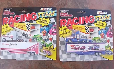Race Champions NASCAR Hut Stricklin & Car 15 Bud Moore 1991 New • $15