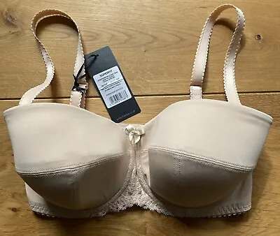 Charnos Superfit Josephine Multiway Underwired Bra Beige 32E • £10