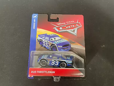 Disney Pixar Cars #33 Dud Throttleman. Mood Springs  New  Dinoco 400. • $44.99