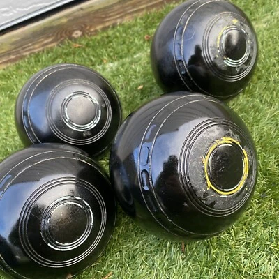 £27.99 • Buy ALMARK CLUBMASTER Lawn Bowls Size 4 HEAVY Indoor Outdoor