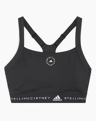 Stella McCartney X Adidas Sports Bra Womens Extra Large TruePurpose Black New • $45