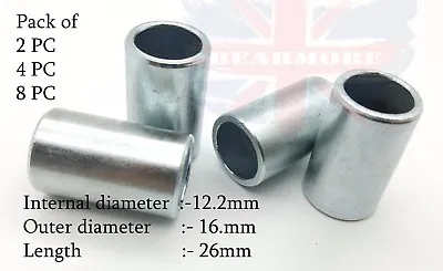 12MM Metal End Spacer Sleeve Tube Distance Insert Joint Connector FERRULES @UK • £5.99