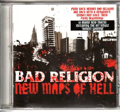BAD RELIGION – New Maps Of Hell (CD 2007) - PUNK - 16 Tracks - FREE POST • $16
