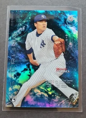 Masahiro Tanaka 2014 Bowman Sterling Blue Refractor RC #21/25 Rare Yankees • $50