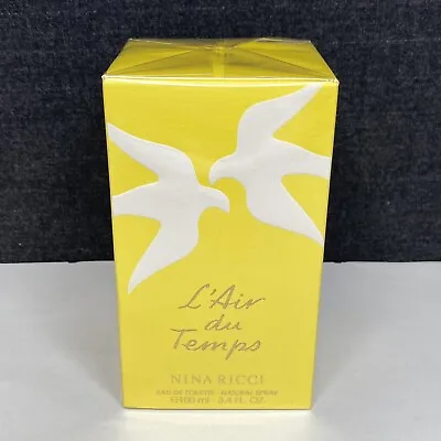 L'air Du Temps By Nina Ricci - Perfume For Women - 3.4 Oz EDT Spray - SEALED • $49.95