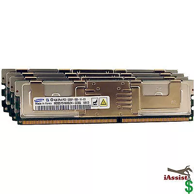 16gb (4x4gb) Ma356ll/a - A1186 Apple Mac Pro 2006 1.1 2007 2.1 Memory • $26.25