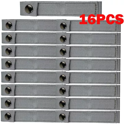 16PCS 6  MOD MOLLE PALS Modular Web Gear Replacement Tie Straps Gray • $26.75