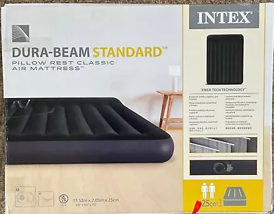Intex Inflatable Air Bed With Built In Airpump • £19.50