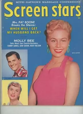Screen Stars May 1958 Mitzi Gaynor Cover • $25