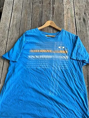 Vintage Oakley Mens Surfwear Small Logo Skateboarding T-Shirt Shirt Tee Size XXL • $20