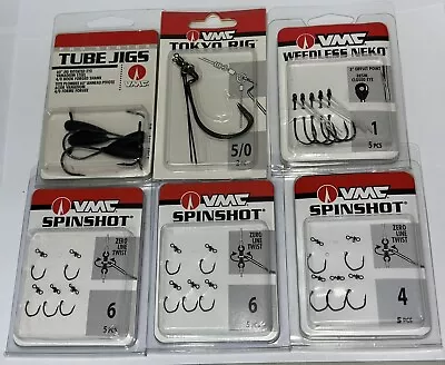 VMC Assorted Hooks (Lot Of 6) • $24.95