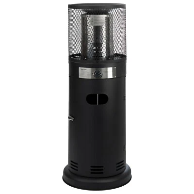 £124.92 • Buy Outdoor Gas Table Top Bullet Heater In Black With Free Cover, Regulator EiQTTGBL