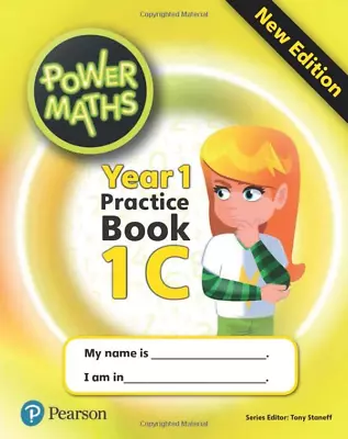 Power Maths Year 1 Pupil Practice Book 1C (Power Maths Print) • £3.39