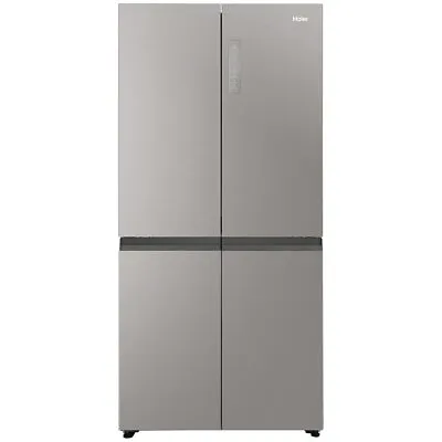 NEW Haier 463L Quad Door Refrigerator Satina Silver HRF530YS • $1290