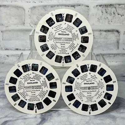 View-Master Nations Of The World Series England B156 3 Reel Set GAF • $4.99