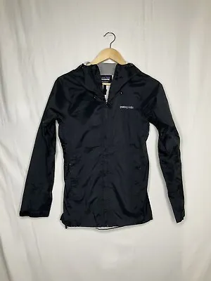 Patagonia Women's Torrentshell Jacket Waterproof Rain Black Size Xs • $35