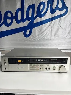 Vintage TECHNICS Stereo Cassette Tape Deck Dbx RS-M228X • $99.99
