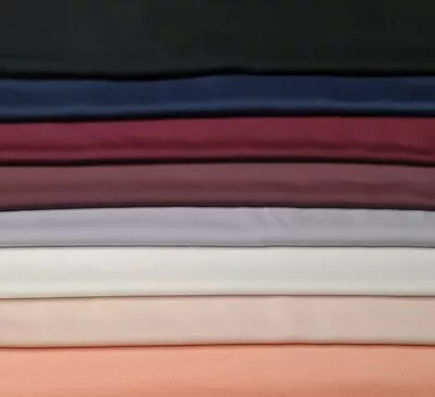 £0.99 • Buy Silky  Satin Fabric Soft And Drapey 55  Wide