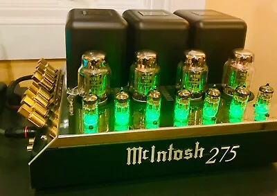 Rare Offering MCINTOSH MC275 Power Amplifier Sound System 7 Pc  Mint Condition • $36000