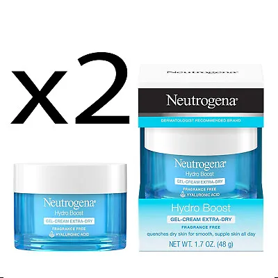 X2 Pack Neutrogena Hydro Boost For Extra Dry Skin Gel Cream • $37