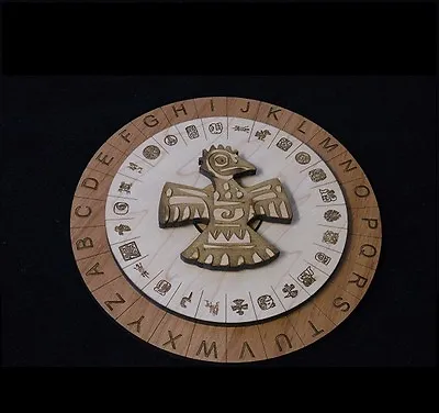 $55 • Buy Mayan Cipher - Escape Room Puzzle - Escape Room Prop - Escape Room Cipher Wheel