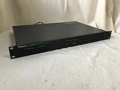 Roland A-880 8 IN/8 OUT MIDI PATCHER / MIXER Midi PatchBay Rack Unit • $72