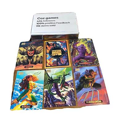 1994 Marvel Masterpieces 32 Standard Cards Various Numbers Between 100 & 140 • $80