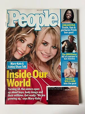 MARY-KATE & ASHLEY OLSEN * OMAROSA * PRINCE WILLIAM May 3 2004 PEOPLE MAGAZINE • $11.99