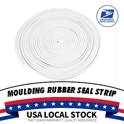 White Rubber U Channel Edging Trim Weather Strip Car Door/Bonnet Sharp Edge Guar • $15.99