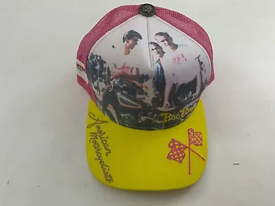 New Vintage Boz Bros Cycle Center Adjustable Trucker Hat One Size Multicolor • $24.99