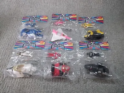 Vintage 1994 Power Rangers McDonalds Happy Meal Toys Sealed Complete Set Of 6 • $59.99