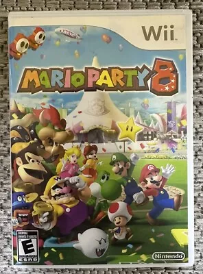 Mario Party 8 (Nintendo Wii 2006) Complete With Manual TESTED • $27.99