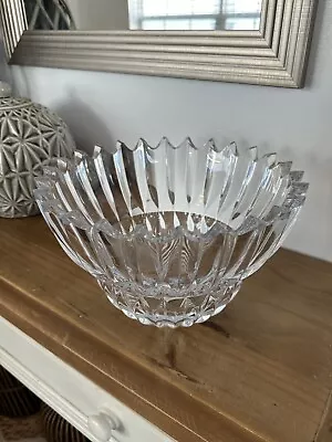 Ice Palace By MIKASA Crystal 10” Serving Bowl  • $30