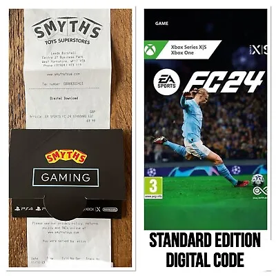 DIGITAL DOWNLOAD CODE: EA Sports FC 24 (Xbox One Xbox Series X 2023) • £42
