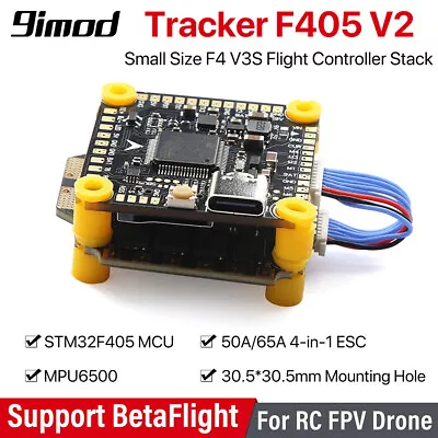 RC Drone Tracker F405 V2 Flight Control Stack FC BetaFlight 50A/65A 4in1 ESC • $31.10
