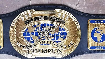 £139 • Buy WWF WORLD Wrestling Federation INTERCONTINENTAL CHAMPIONSHIP Replica BELT 2mm 