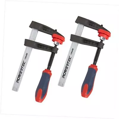  71591 F Clamp Heavy Duty F Style Bar Clamps For Woodworking 330 4-Inch 2 Pack • $40.46