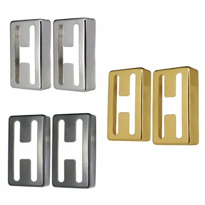$10.88 • Buy Gold Black Chrome Brass Cover Guitar Humbucker Pickup Covers For Epiphone Gibson
